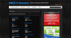 Desktop Screenshot of dmozo.org